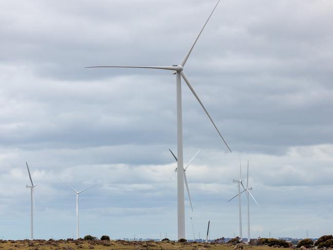 MELBOURNE, AUSTRALIA - NewsWire 11th October 2024. 11am Friday the first turbines at Australia's largest (planned) wind farm will spin and will start feeding electricity into Victoria's grid. The farm is Golden Plains Wind Farm in Rokewood. Ikea's investment arm will be announcing they're investing in stage 2 as well.Picture: NewsWire/Nadir Kinani