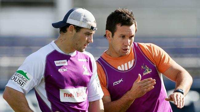 Matthew Johns has spent time mentoring Cronk over the years.