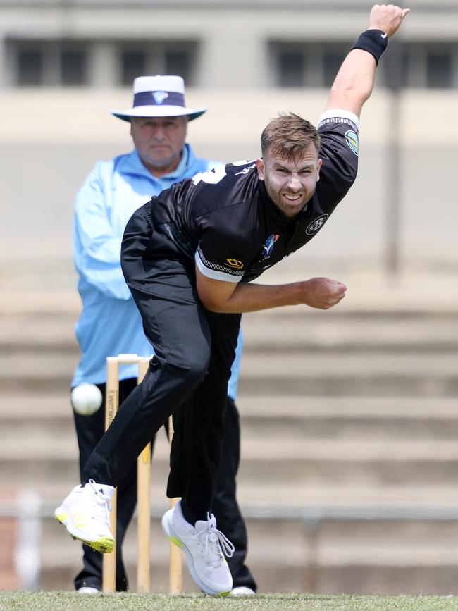 Matthew Doric in action for Brunswick. Picture: George Sal