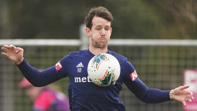 Melbourne Victory’s Robbie Kruse impressed in his return from a knee injury in a second-half cameo in Adelaide