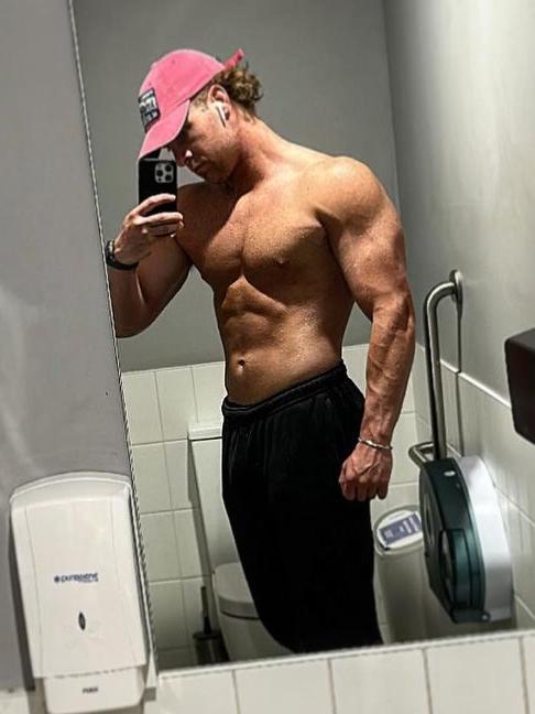 Geelong's most ripped bodies - Jesse Stewart. Picture: Instagram