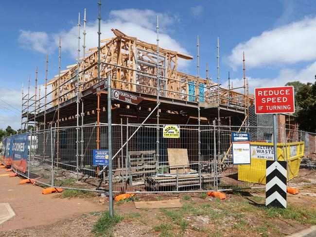 15.2.2018.Campbelltown and Hectorville which has become a hot-bed of redevelopment. To be part of a story on our changing suburbs.Development in Campbelltown.  pic tait schmaal.