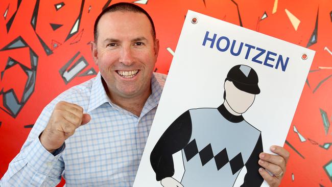 Part-owner Darren Halpin has been banned from drawing a barrier for Houtzen after his Magic Millions effort. Picture: Marc McCormack