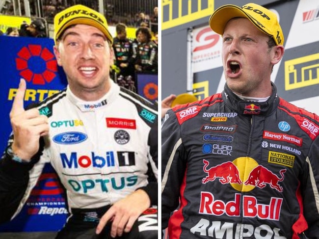 Chaz Mostert and Will Brown are Supercars championship rivals.