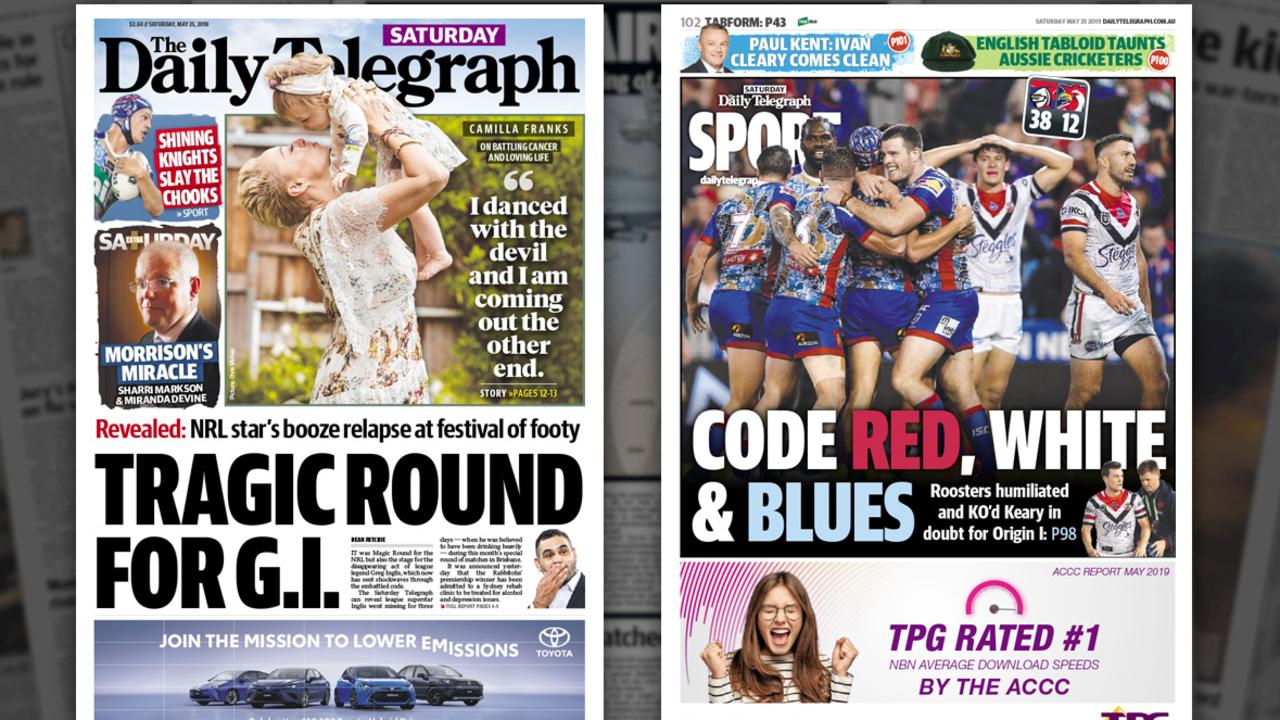 Daily telegraph store nrl