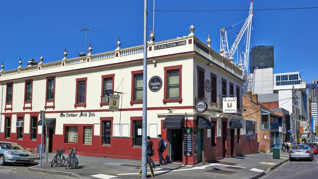 The Corkman Irish Pub in Carlton as it once stood.