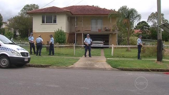 The same house in 2006 following Leanne Thompson’s death.