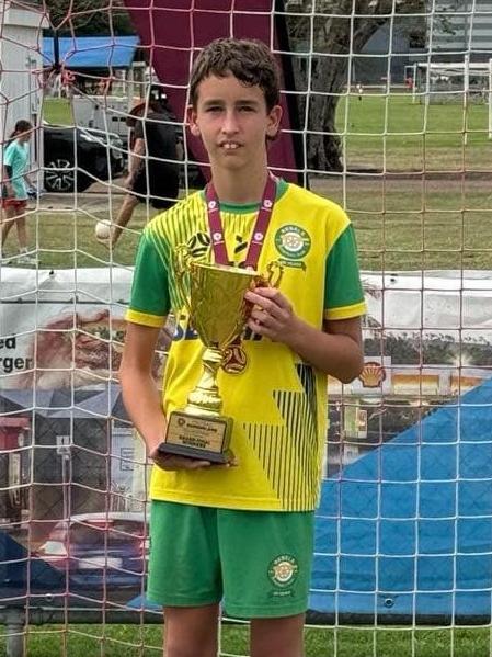 Townsville Warriors FC junior Jack Johnson. Picture: T Johnson