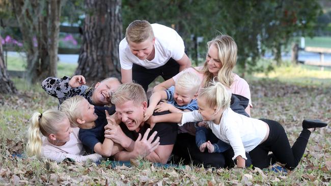 Fun with the family. Photo by Richard Gosling