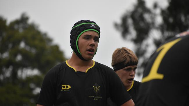 AIC First XV rugby between Iona College and St Laurenceâ&#128;&#153;s College. Saturday April 29, 2023. Picture, Nick Tucker.