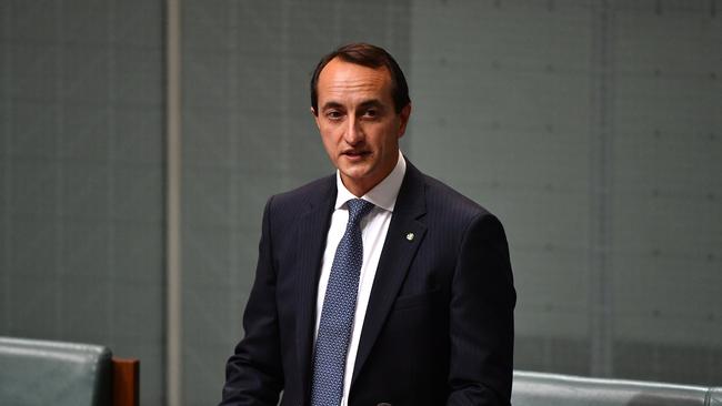 Liberal Member for Wentworth Dave Sharma makes his maiden speech in the House of Representatives at Parliament House in Canberra on Wednesday, July 24, 2019. Picture: (AAP Image/Mick Tsikas).