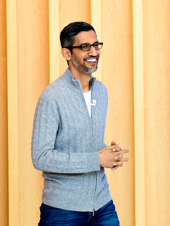 Google CEO Sundar Pichai.