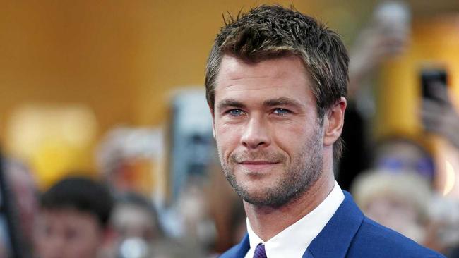 Australian actor Chris Hemsworth poses on the red carpet for the European premiere of the film 'Avengers: Age of Ultron' in London on April 21, 2015.  AFP PHOTO / JUSTIN TALLIS. Picture: JUSTIN TALLIS