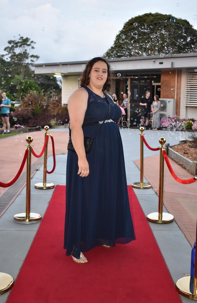 Students at Noosa District State High School formal