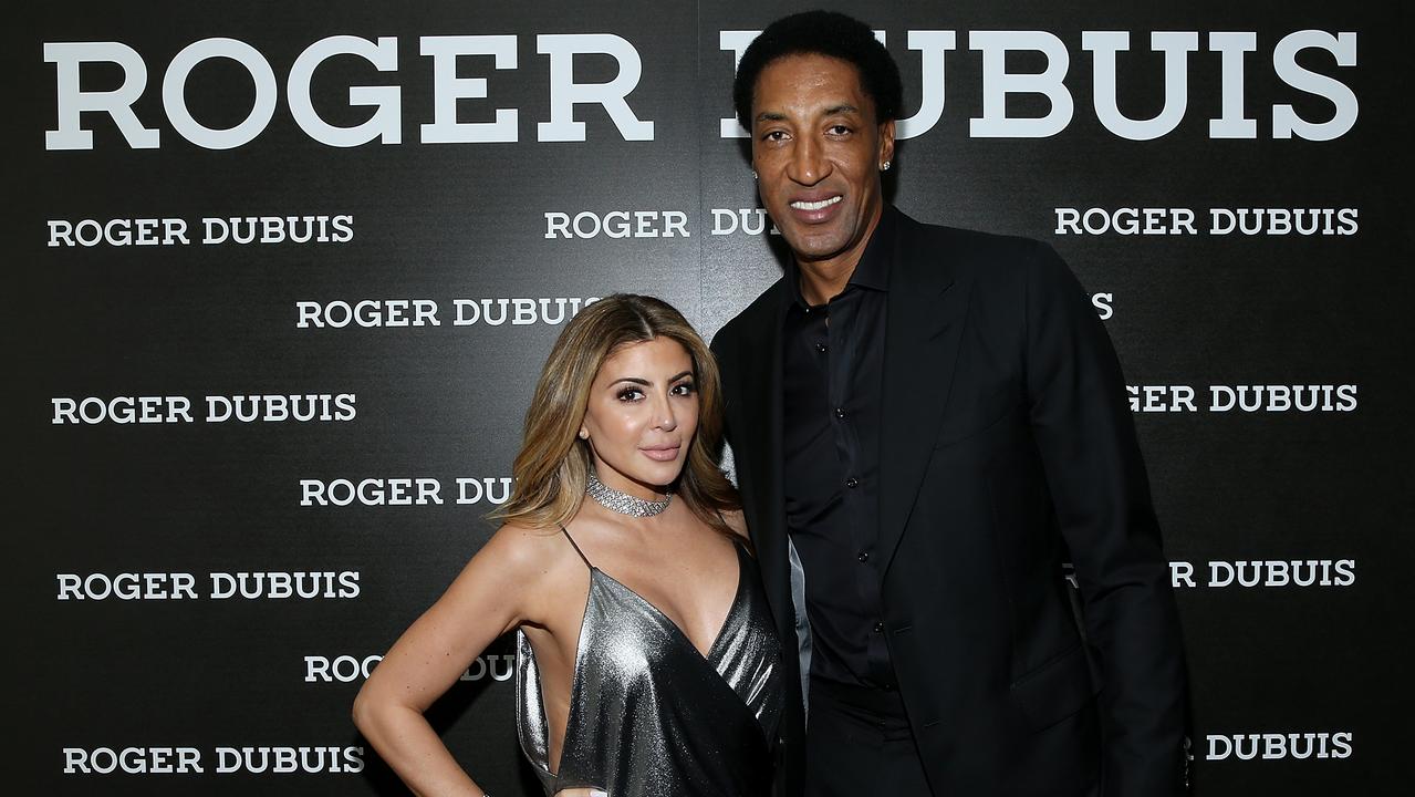 Larsa and Scottie Pippen in 2018. Photo by Phillip Faraone/Getty Images for Haute Living