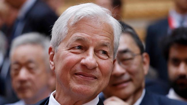 JPMorgan Chase chairman and CEO Jamie Dimon. Picture: AFP