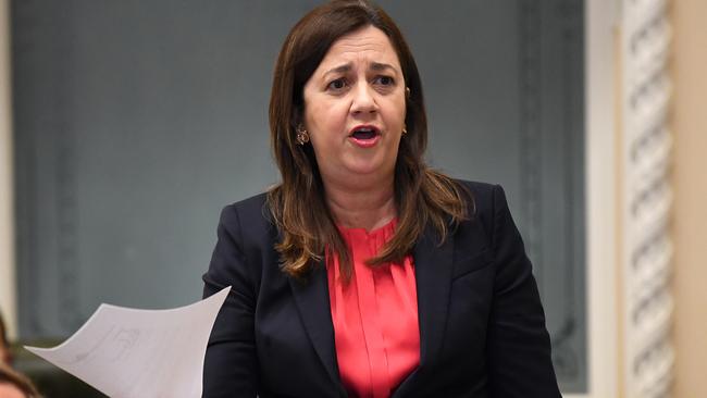 Queensland Premier Annastacia Palaszczuk. Picture: NCA NewsWire / Dan Peled