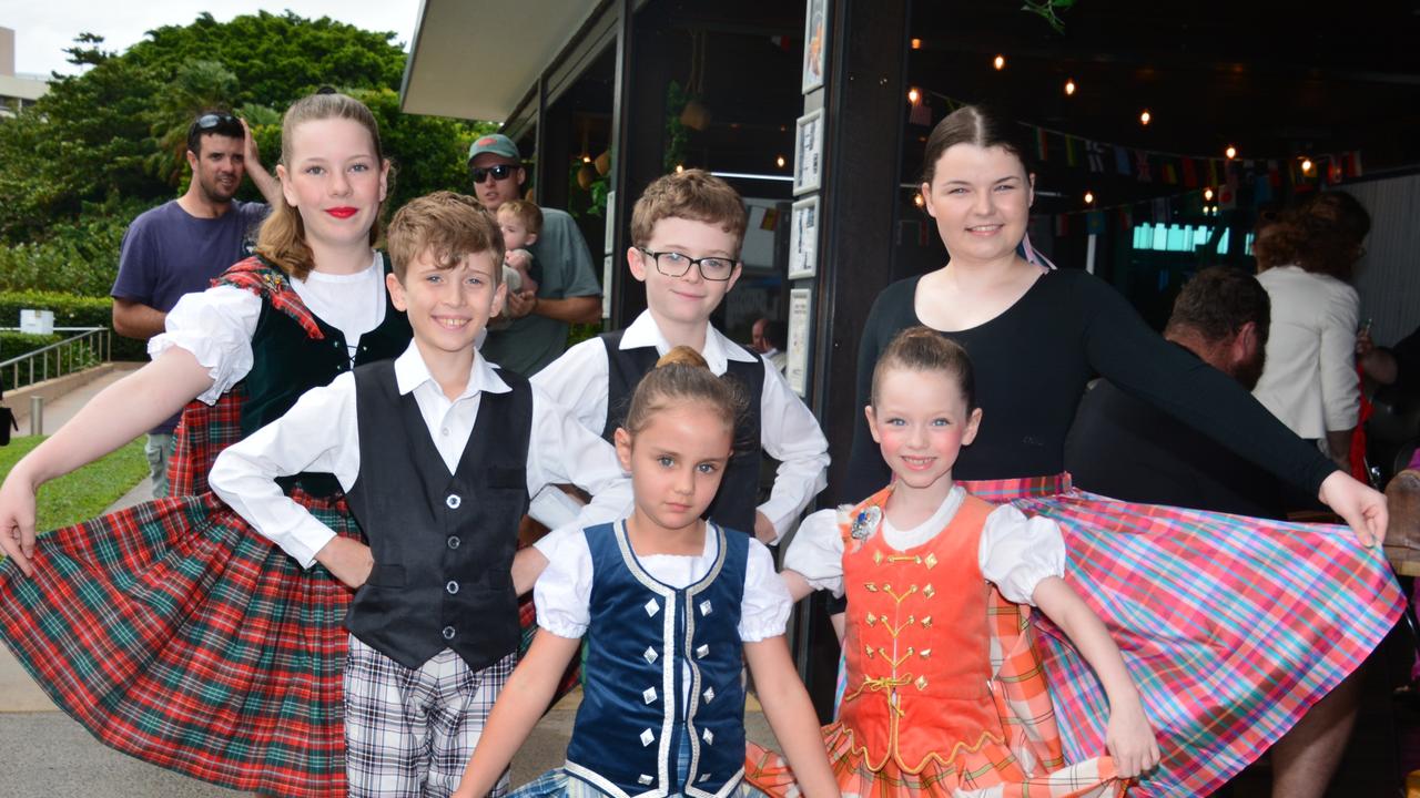 The City of Cairns Highland and Irish Dancers was among the entertainment line-up at the Hemingway’s Brewery Festival of Spirits on July 7. Cate Blakeney, Grace Blakeney, Aaron Gaustad, Johnathan Gaustad, Isabella Keough and Zoey Ware. Picture: Bronwyn Farr