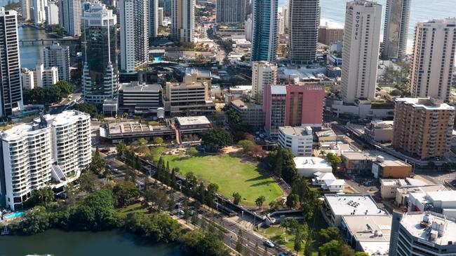 Bruce Bishop carpark. Photo: Supplied