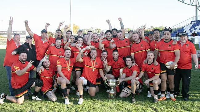 The Central Coast went back to back at the NSW Rugby Union Country Championships. Picture: Josh Brightman/NSW Country Rugby Union