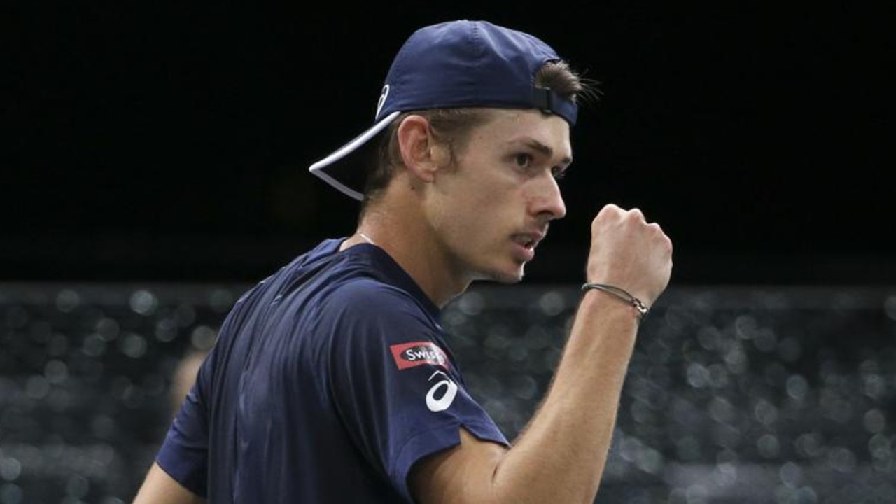 Alex de Minaur had a frustrating 2020 season. Picture: Getty Images