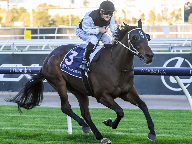 First Immortal ridden by Luke Campbell wins the Sir Henry Bolte Handicap at Flemington Racecourse on June 17, 2023 in Flemington, Australia. (Photo by Brett Holburt/Racing Photos via Getty Images)