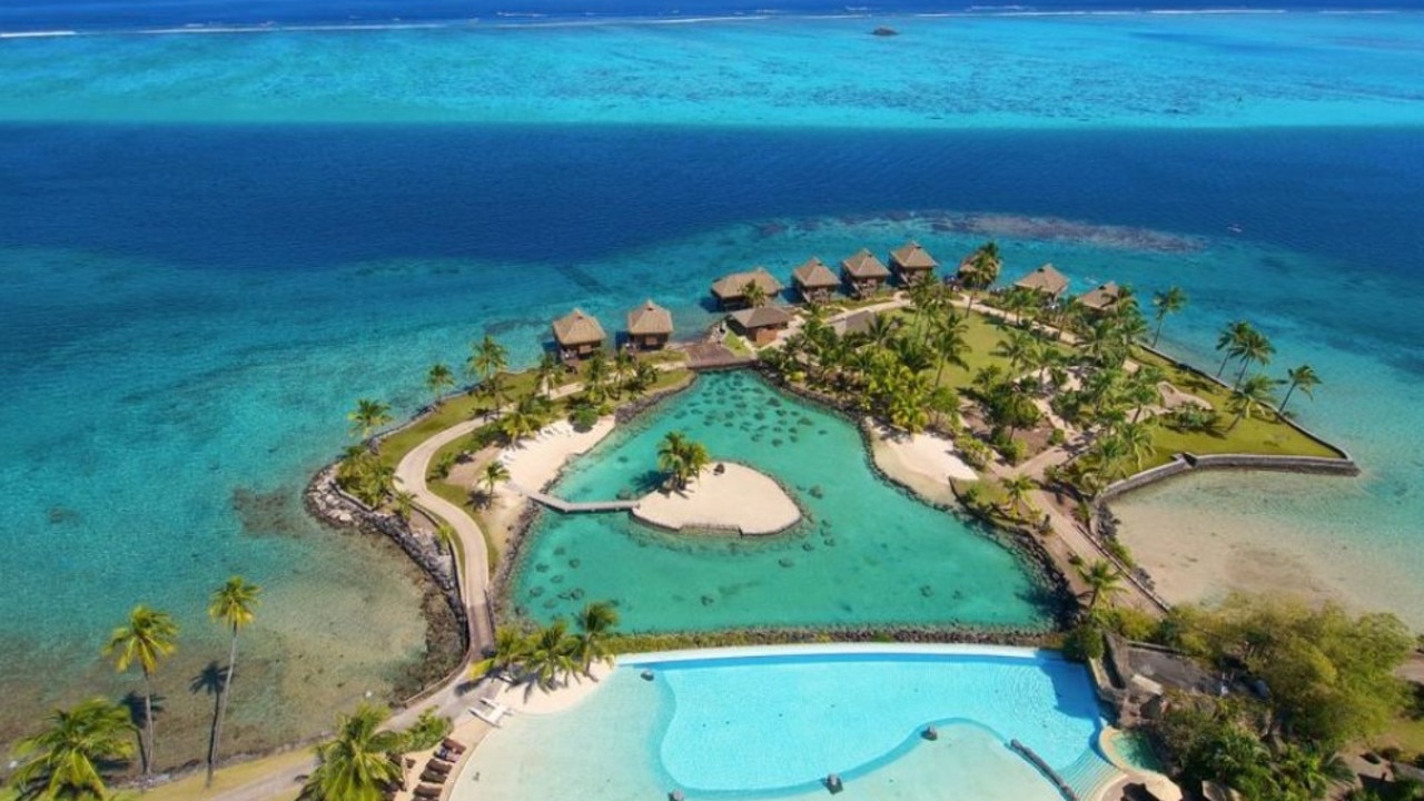 The Intercontinental Tahiti Resort and Spa pool. Picture: Supplied