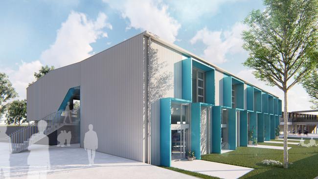 Planned Craigmore High School upgrade.