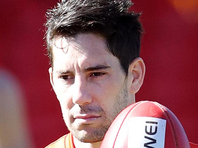 Gold Coast Suns training at Metricon Stadium.Michael RischitelliPicture by Richard Gosling