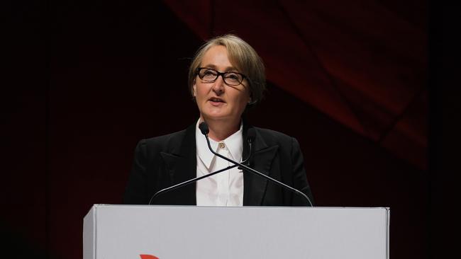 Qantas chief executive Vanessa Hudson was elected as a board director despite a push from the Australian Shareholders Association to block her appointment. Picture: NCA NewsWire / Luis Ascui