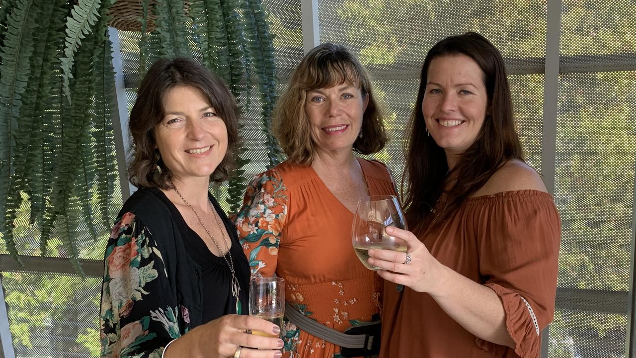 Amanda Lough, Meghan Halverson and Keturah Kuskopf.