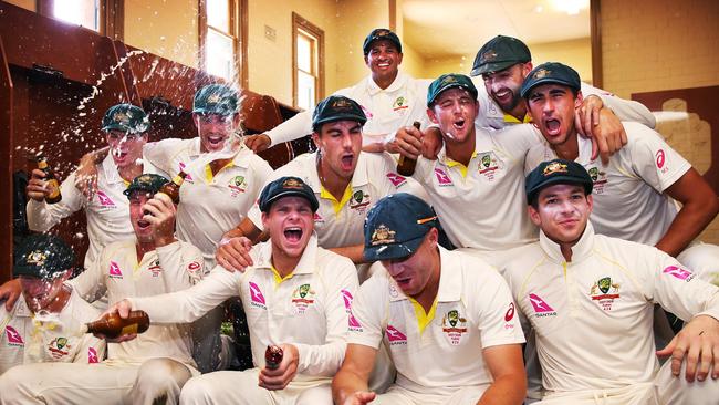 The Aussie dressing room will have two new faces. Picture: Phil Hillyard