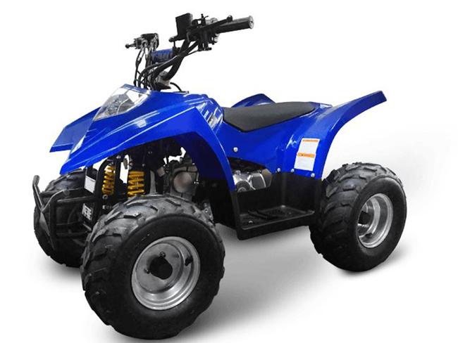 A Kanga 110cc quad bike similar to the one Connor Irvin and a friend were riding.
