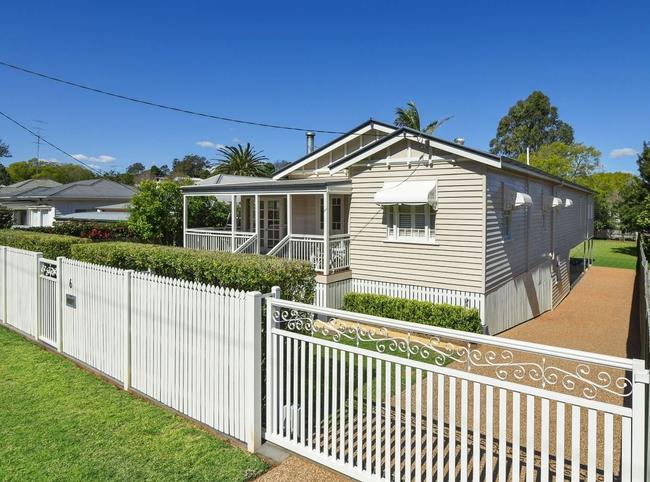 6 Cavell St, East Toowoomba, is for sale.