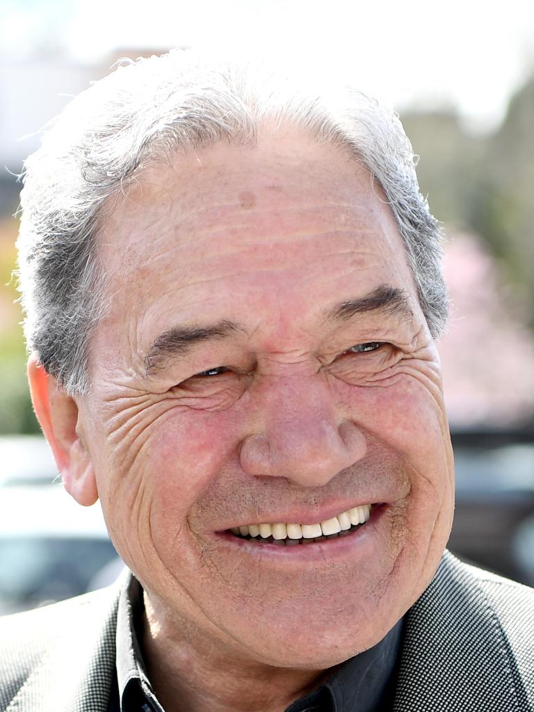 New Zealand’s Deputy Prime Minister and Minister of Foreign Affairs Winston Peters says the bubble could be here “much, much sooner” than Christmas. Picture: Hannah Peters/Getty Images.