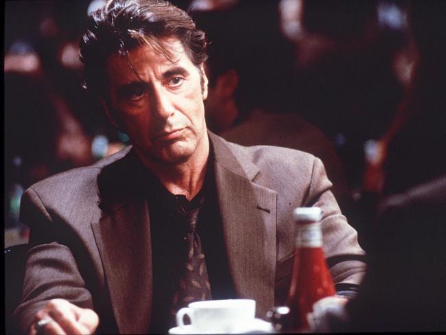 Actor Al Pacino in the 1996 film Heat.