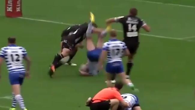 Greg Bird Involved In Ugly Brawl During Super League Match