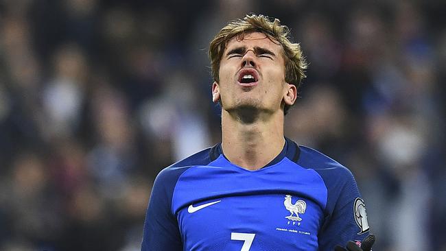 Antoine Griezmann looms as a big threat to the Socceroos.