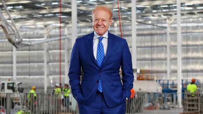 Anthony Pratt will show Donald Trump around his new paper mill in Wapakoneta, Ohio. Picture: Aaron Francis