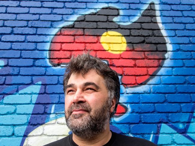 Kon Karapanagiotidis has been named Maribyrnong Citizen of the Year. Inspired by the struggles of his parents and his own experiences with racism, Kon has been driven by a desire for justice and equality. He is the ceo and founder of the ASRC where he is pictured on Wednesday 27th January, 2016. Picture: Mark Dadswell