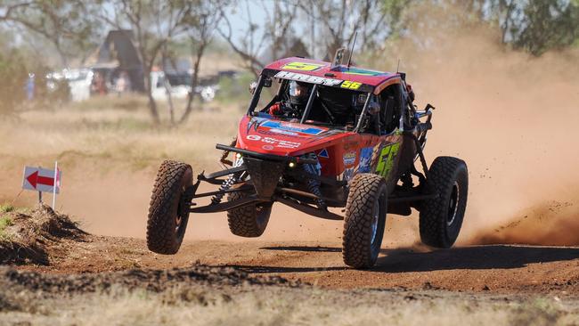 Action from Prologue Day at the 2024 Finke Desert Race. Picture: Supplied