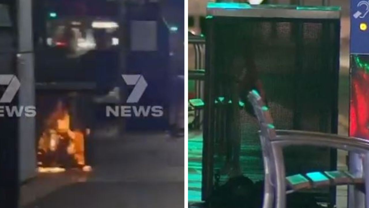 Alleged firebug nabbed after bins erupt in flames in middle of CBD