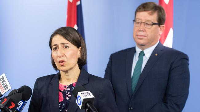 Troy Grant was Nationals leader and deputy premier to Gladys Berejiklian until he retired at the March election. Picture: Monique Harmer