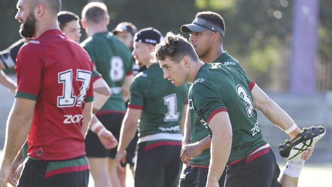 Murray warms up for pre-season training with Souths.