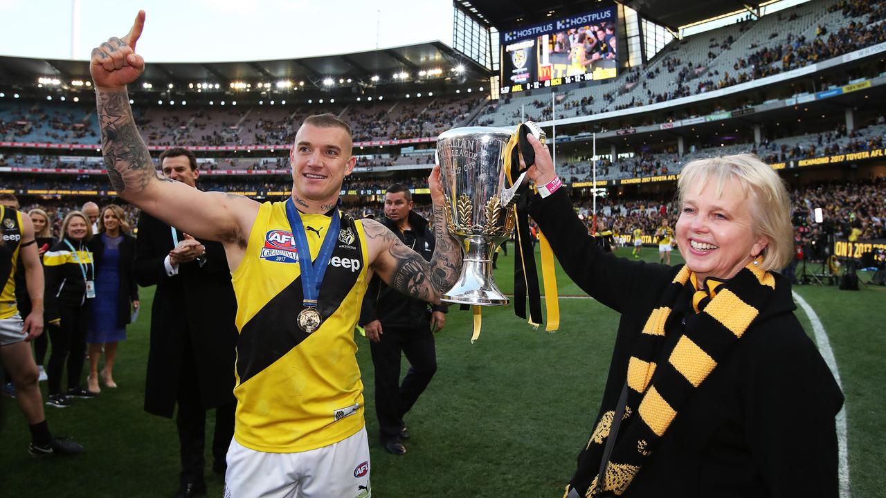 Richmond president Peggy O'Neal has been appointed an Officer of the order of Australia. Picture: Phil Hillyard