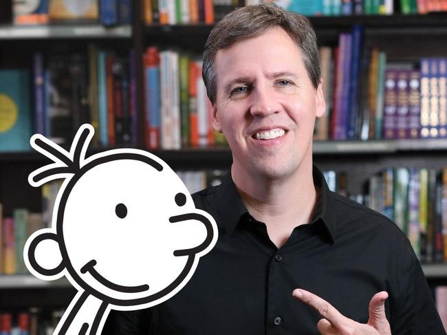 The spooky place star author wrote new Wimpy Kid book