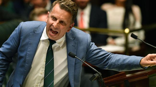 Transport Minister Andrew Constance labelled the idea “priceless lunacy”. Picture: Mick Tsikas