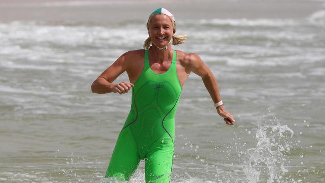 Surf lifesaving has been a big part of Brooke Hanson’s life. Picture Glenn Hampson