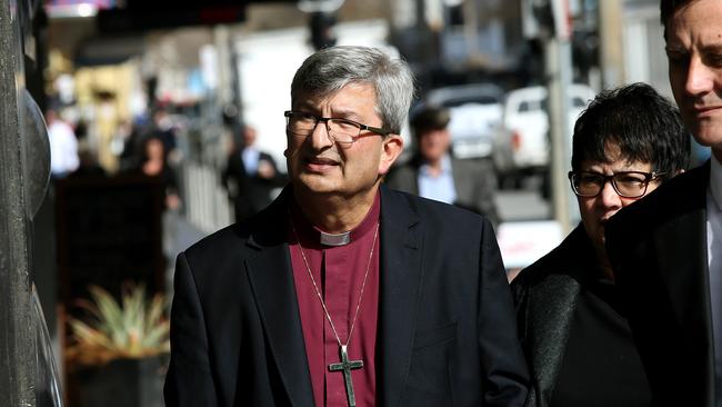 Anglican Church Archbishop Roger Herft was found to have shown a lack of leadership. Picture by Peter Lorimer.