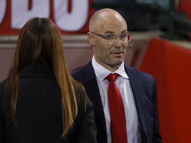 And the league is also eyeing Sydney CEO Tom Harley. Picture: Darrian Traynor/Getty Images